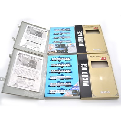 Lot 702 - Micro Ace N gauge model railway sets, ref A-5052 6-car 07 series and A-5062 4-car set