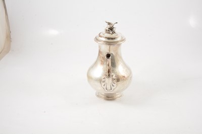 Lot 72 - William IV silver coffee pot, Paul Storr (Storr & Mortimer), London 1831