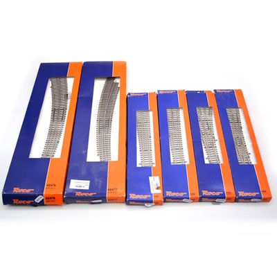 Lot 408 - Six Roco HO gauge model railway points