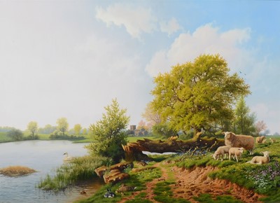 Lot 124 - Daniel Van der Putten, Fawsley Lake, Northamptonshire