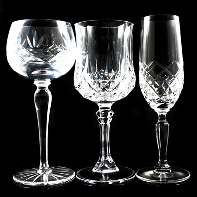 Lot 55 - Quantity of mixed drinking glasses