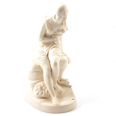 Lot 18 - Victorian Parian figure