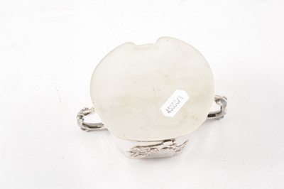 Lot 46 - Chinese silver three piece tea set