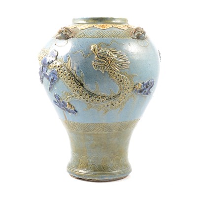 Lot 7 - South East Asian pottery storage jar