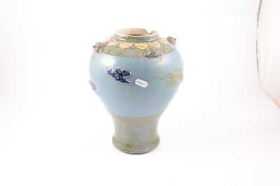 Lot 7 - South East Asian pottery storage jar