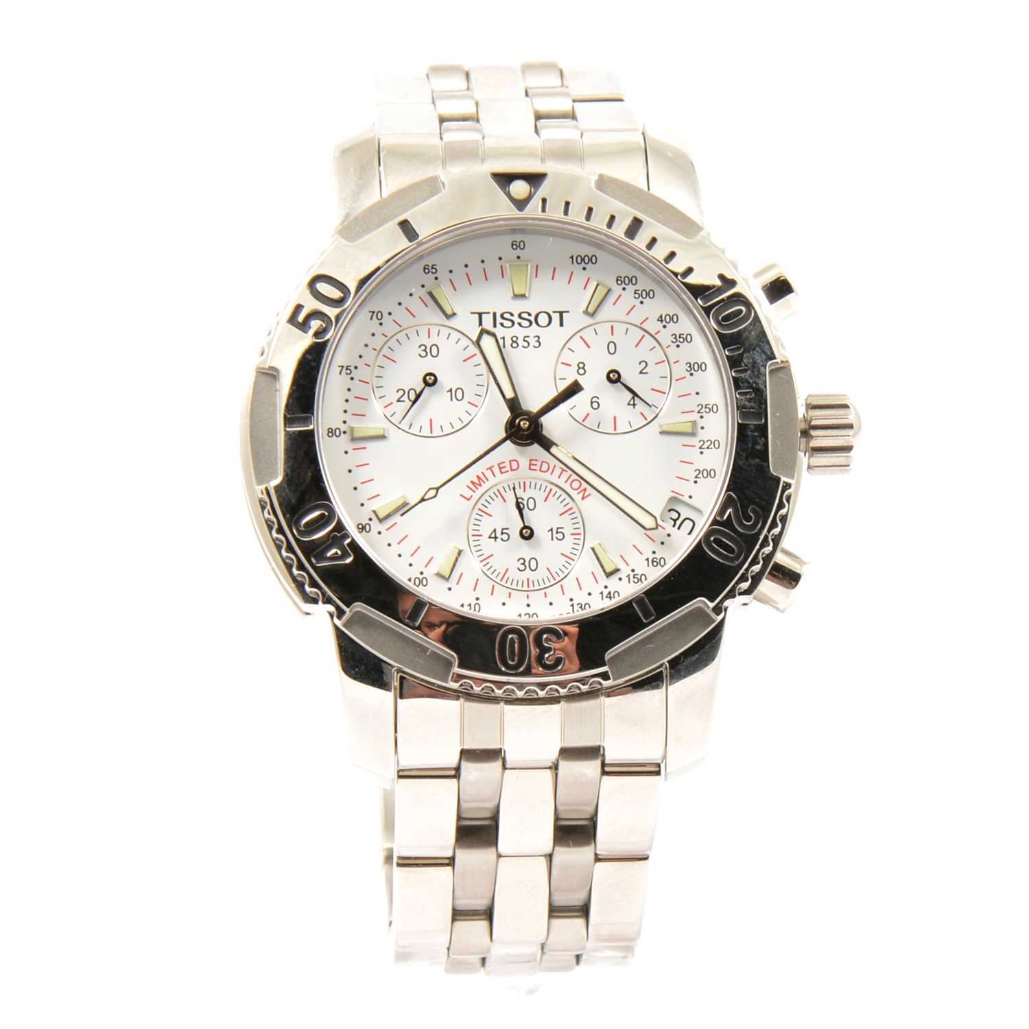 Lot 314 - Tissot - a Michael Owen chronograph