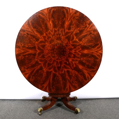 Lot 226 - Regency mahogany dining table