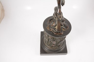 Lot 39 - After the Antique, Fortuna, patinated bronze