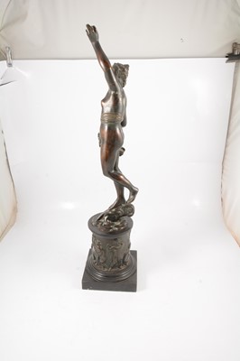 Lot 39 - After the Antique, Fortuna, patinated bronze