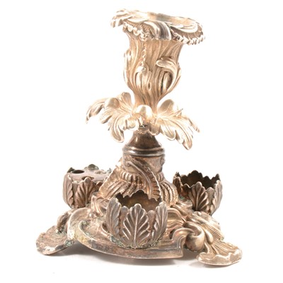 Lot 65 - Silver candlestick, Samuel Roberts, George Cadman & Co, Sheffield 1815
