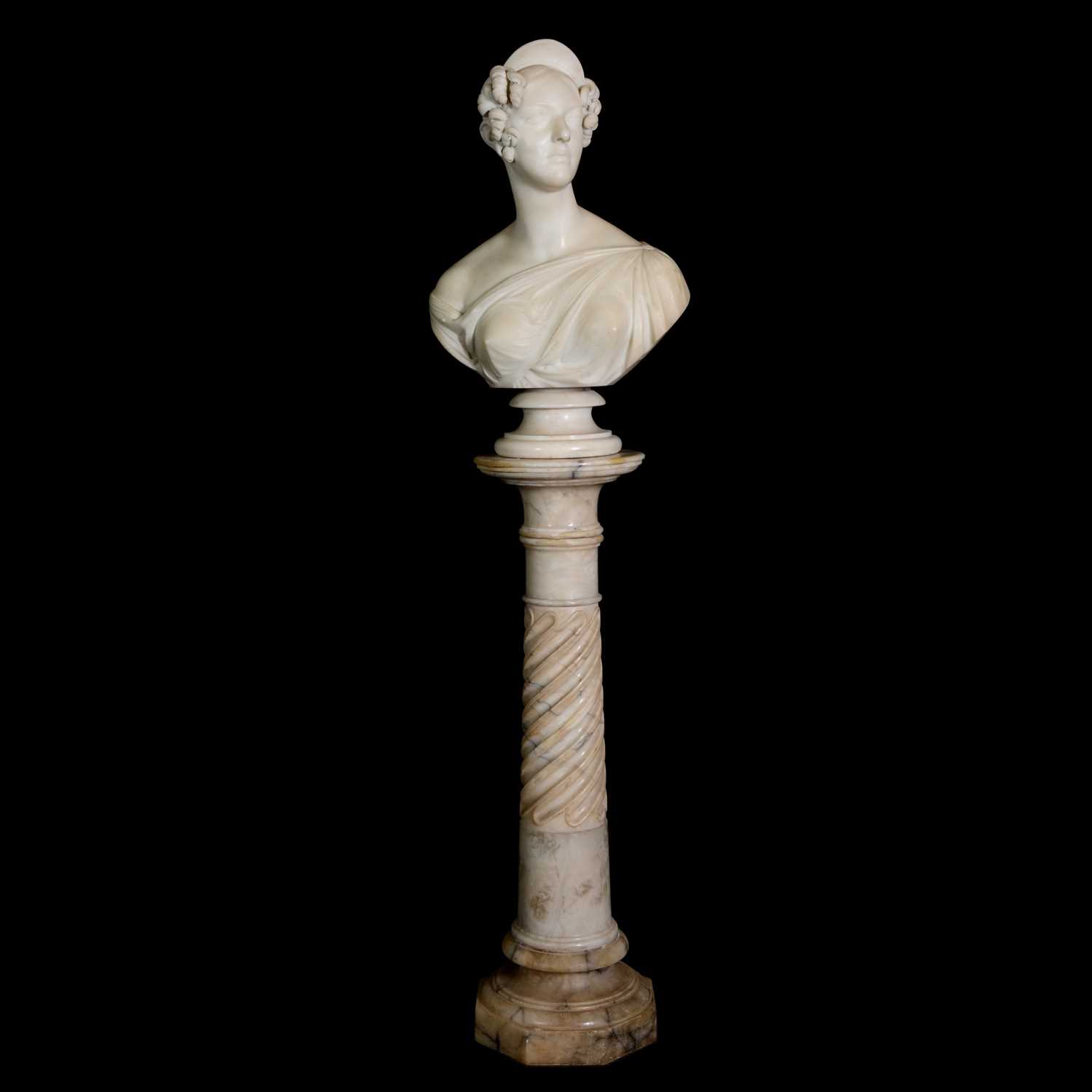 Lot 201 - Edward Hodges Baily, A young lady