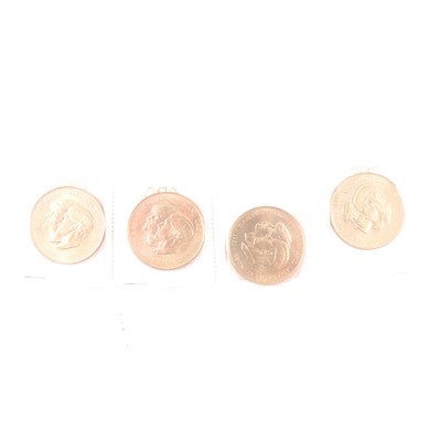 Lot 123 - Pre-decimal and later English / British and European coins and bank notes.