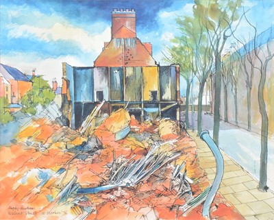 Lot 1093 - Rigby Graham - Demolition on Walnut St, October 1976