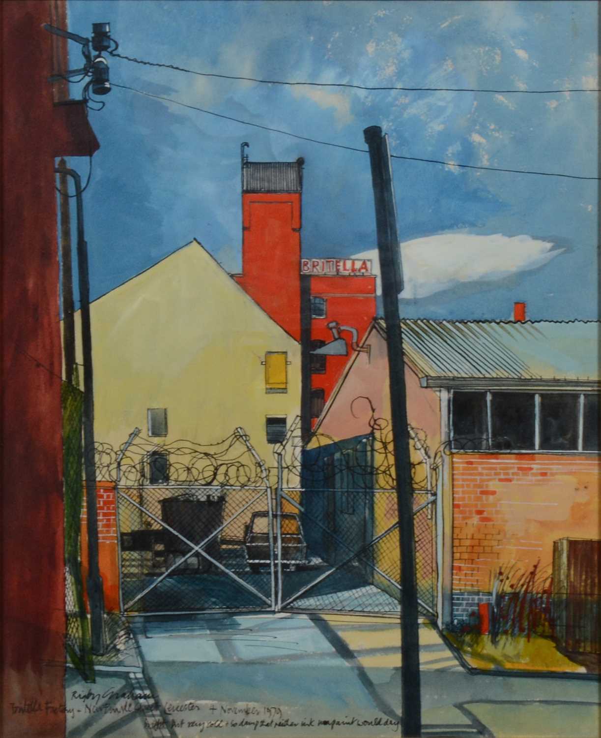 Lot 1088 - Rigby Graham - Britella Factory, New Pringle St, Leicester, 1979