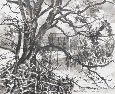 Lot 1083 - Rigby Graham - Deserted Farm, County Down