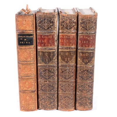 Lot 40 - Jean Baptiste Du Halde, The General History of China