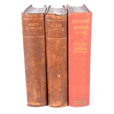 Lot 66 - Nathaniel Hawthorne, A Wonder Book & Le Morte d'Arthur