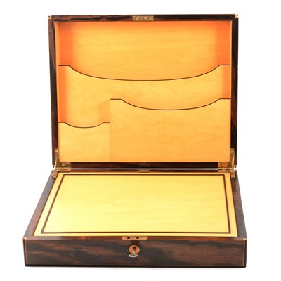 Lot 195 - Coromandel correspondence box, by Aspreys