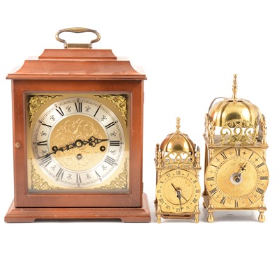 Lot 99 - Three reproduction clocksa
