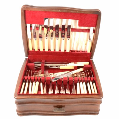 Lot 120 - Silver plated cutlery