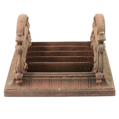 Lot 266 - Victorian cast iron boot scrape