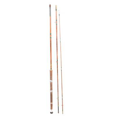 Lot 93 - Dawsons of Bromley, three-section split cane fishing rod, Sabina