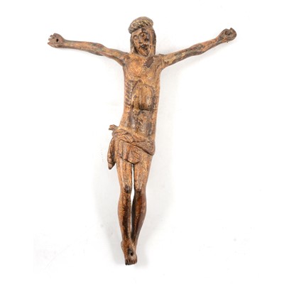 Lot 26 - Carved wood Corpus Christi