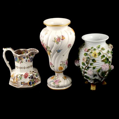 Lot 37 - Pointons Derby-style Imari ware, and other decorative ceramics