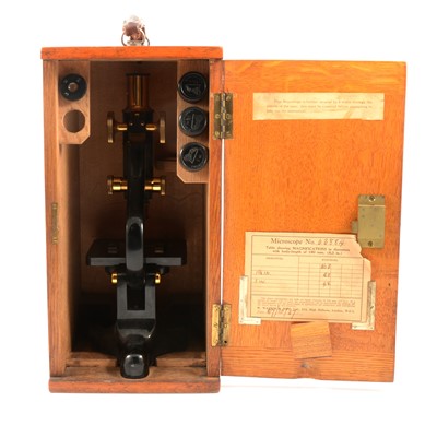 Lot 110 - Watson monocular microscope