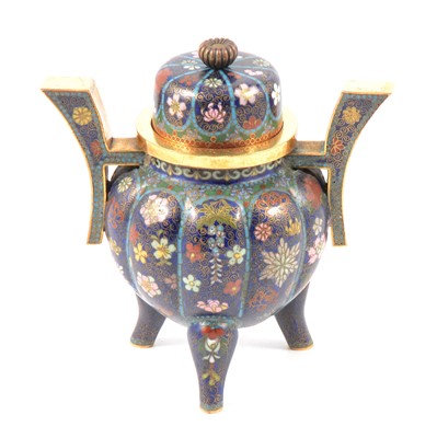 Lot 213 - Chinese cloisonne koro