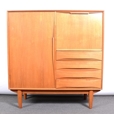 Lot 68 - Mid-century teak drinks cabinet
