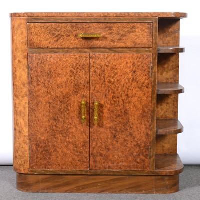 Lot 37 - A small Art Deco style sideboard