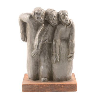 Lot 57 - Willi Soukop, group of three figures
