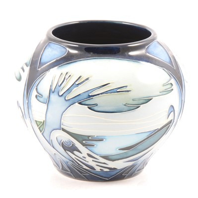Lot 113 - Moorcroft Pottery - 'Knypersley' vase.
