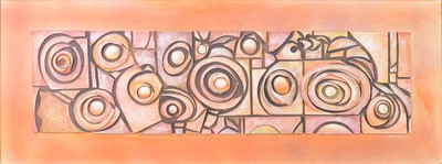 Lot 84 - Jack Ray,  two 1970s relief artwork panels