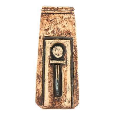 Lot 80 - A 'Coffin' vase by Troika Pottery, circa 1975