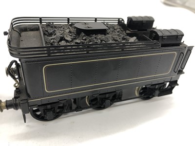 Lot 49 - James Stanley Beeson scratch-built Fine Scale O gauge locomotive and tender, 'Belted Will'