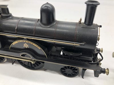 Lot 49 - James Stanley Beeson scratch-built Fine Scale O gauge locomotive and tender, 'Belted Will'