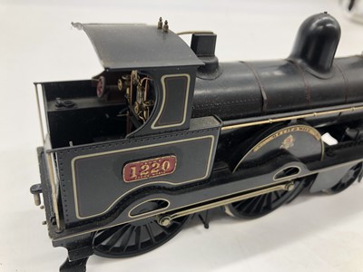 Lot 49 - James Stanley Beeson scratch-built Fine Scale O gauge locomotive and tender, 'Belted Will'