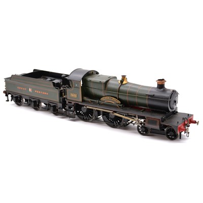 Lot 42 - Jerry Mann scratch-built Fine Scale O gauge locomotive, County Class 'County of Wilts'