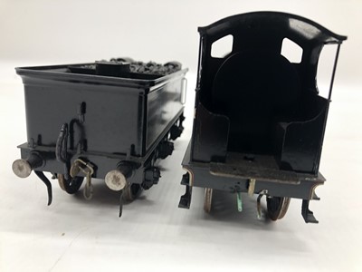 Lot 44 - James Stanley Beeson Fine Scale O gauge locomotive and tender, LNWR 4-6-0 136 'Minerva'