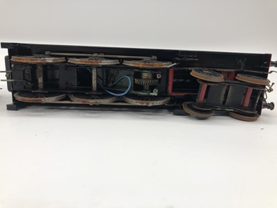 Lot 44 - James Stanley Beeson Fine Scale O gauge locomotive and tender, LNWR 4-6-0 136 'Minerva'