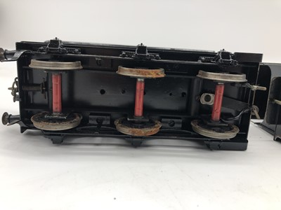 Lot 44 - James Stanley Beeson Fine Scale O gauge locomotive and tender, LNWR 4-6-0 136 'Minerva'