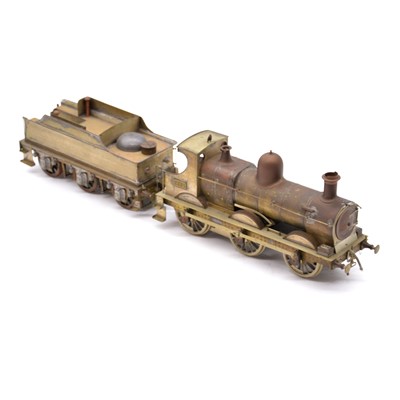 Lot 50 - A scratch-built Fine Scale O gauge locomotive and tender, GWR Dean Goods 0-6-0