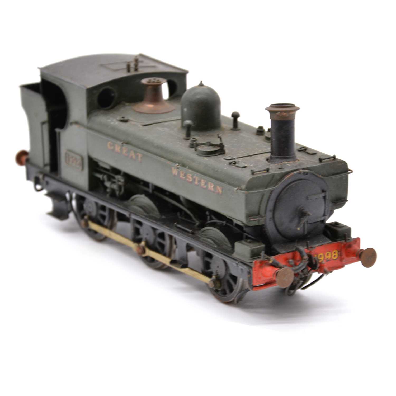 Lot 39 - J P Richards Fine Scale O gauge locomotive, Great Western 0-6-0T