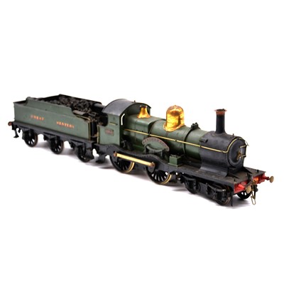 Lot 47 - A scratch-built Fine Scale O gauge locomotive, Great Western 4-4-0 Duke Class 'Trevithick'