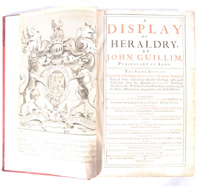 Lot 39 - John Guillim, A Display of Heraldry