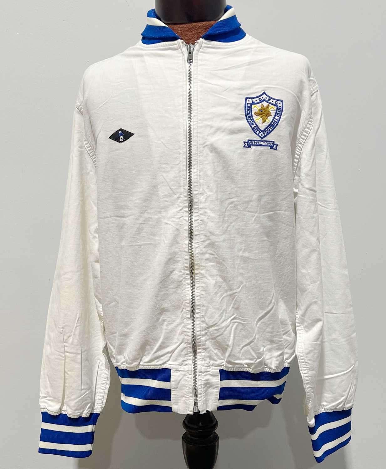 Lot 100 - Leicester City Football Club, a tracksuit top from the 1969 FA Cup final