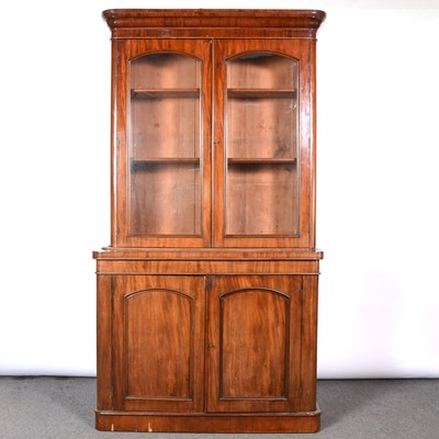 Lot 470 - Victorian mahogany bookcase