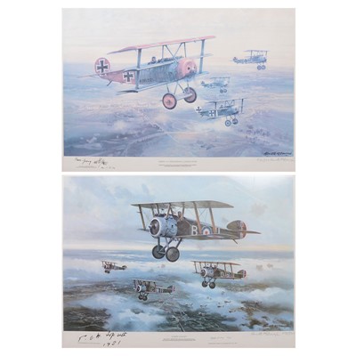 Lot 439 - Two aviation prints after Kenneth McDonogh